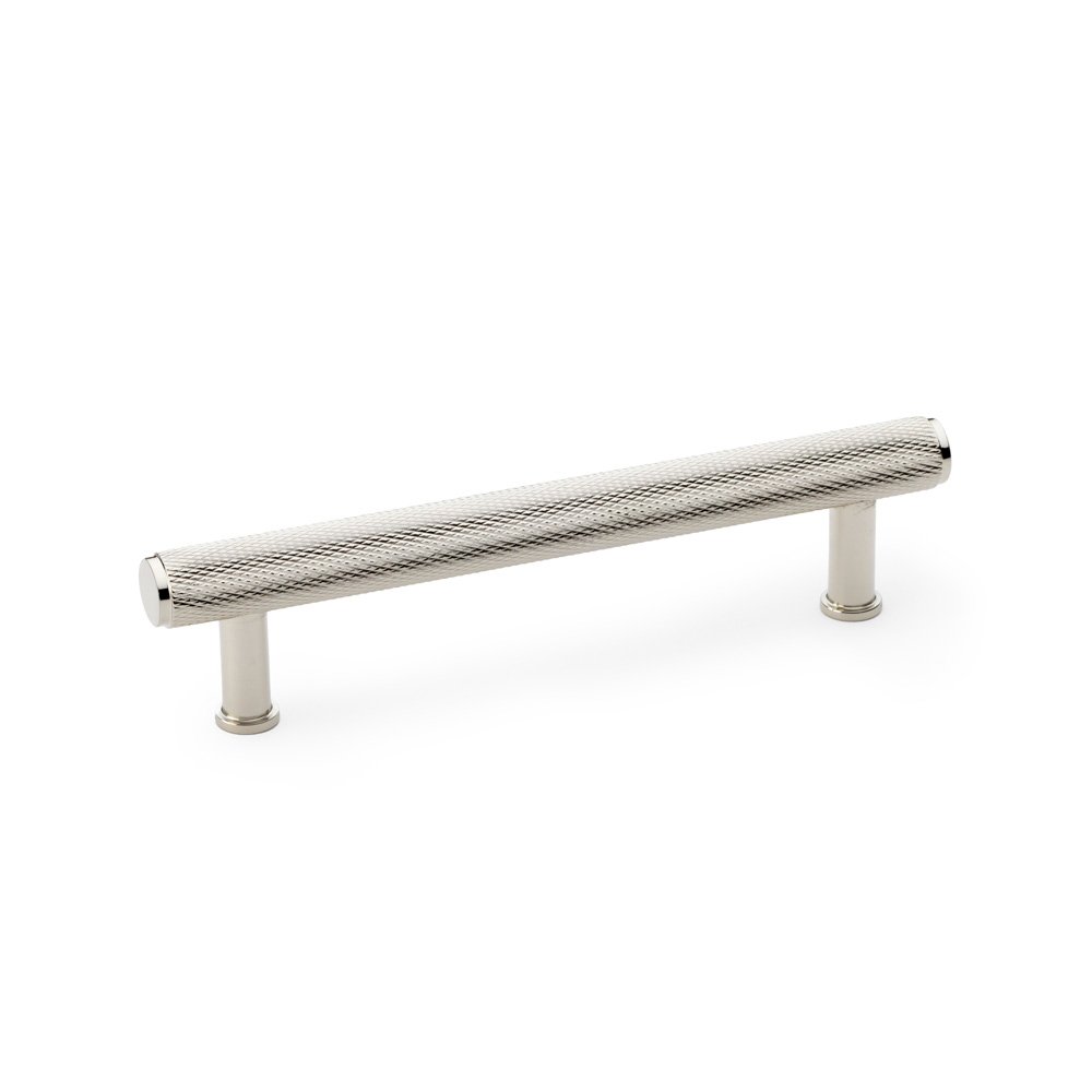 alexander & wilks crispin knurled t bar cupboard pull handle