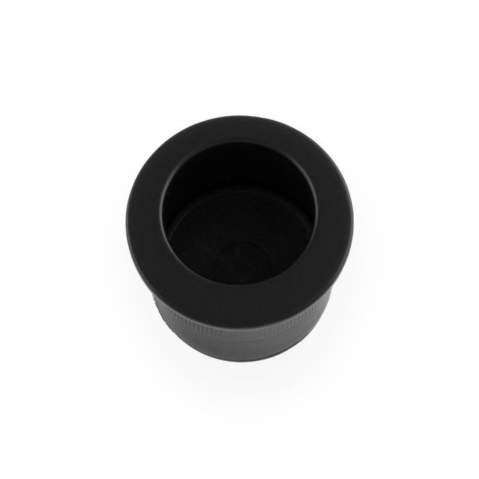 round sliding door finger edge pull