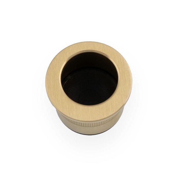 round sliding door finger edge pull